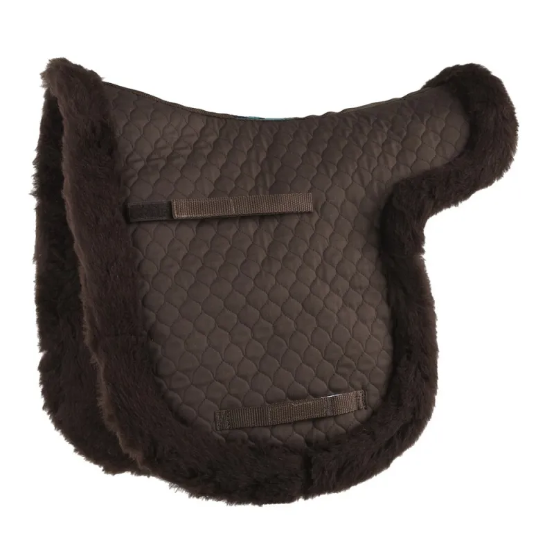 NuuMed Working Hunter High Wither Standard  Wool Numnah NM03 Brown